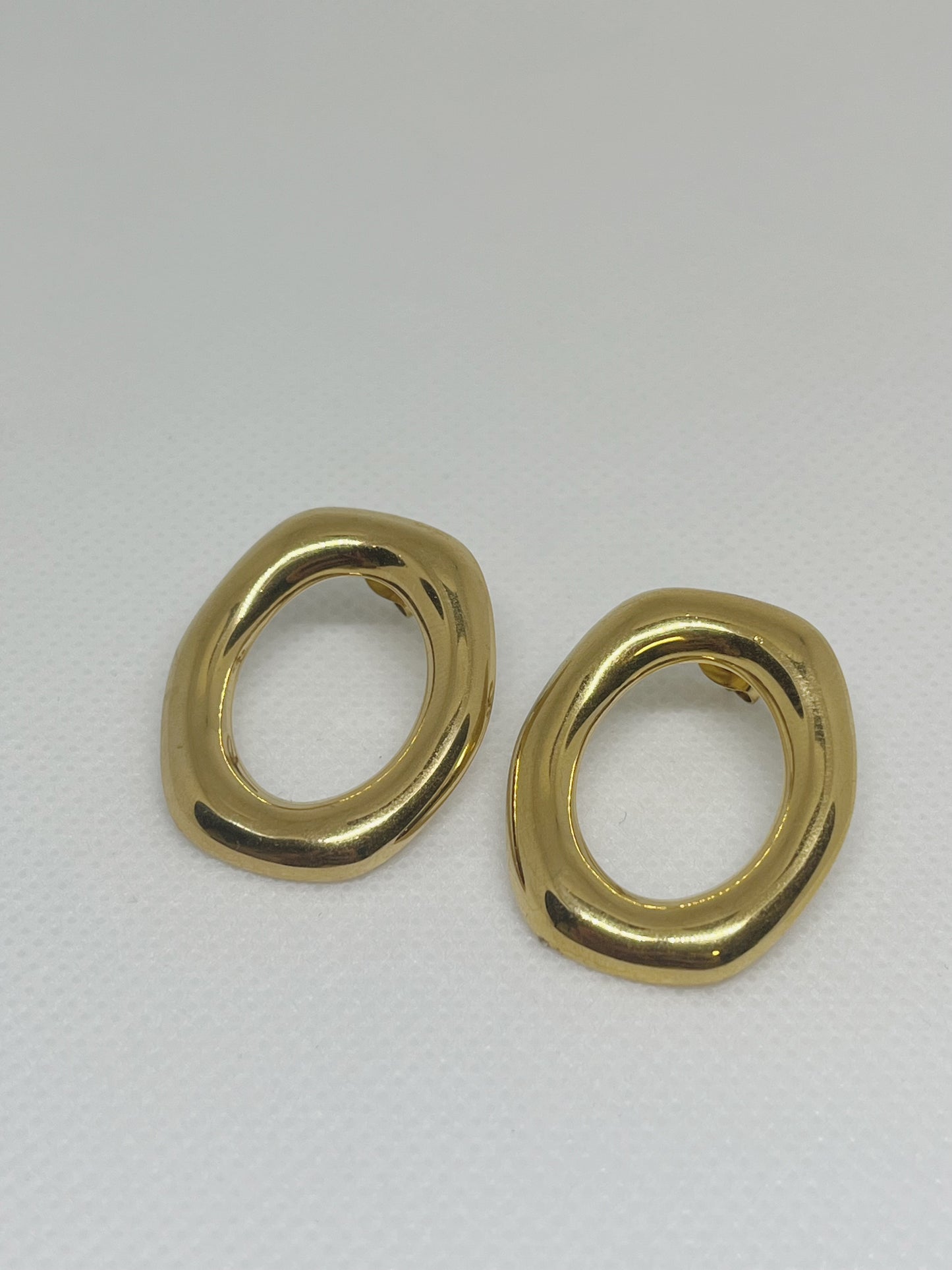 Arete Hoop Liso Acero